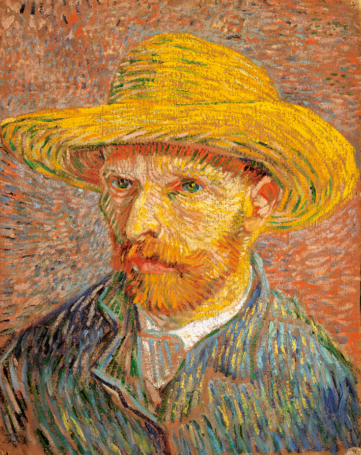  文森特·威廉·梵高  Vincent Willen Van Gogh —— 自画像 (6)